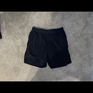Fabletics Black Fundamental Shorts (Lined)